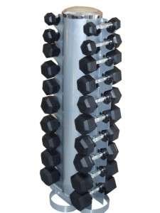 Hex Dumbell On Stand