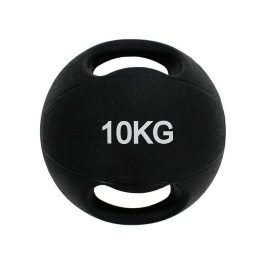 Dual grip medicine ball