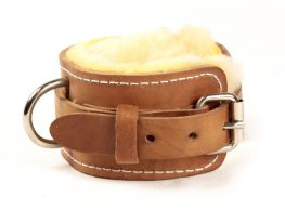 Sheep Skin Leather Ankle Strap