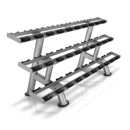 Extreme Core CF32135 Commercial Large 3 Tier Dumbbell Storage Rack