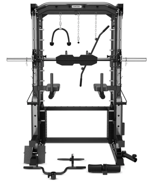Cortex SM-25 6-in-1 Power Rack with Smith and Cable Machine *JUST ARRIVED* - Image 3