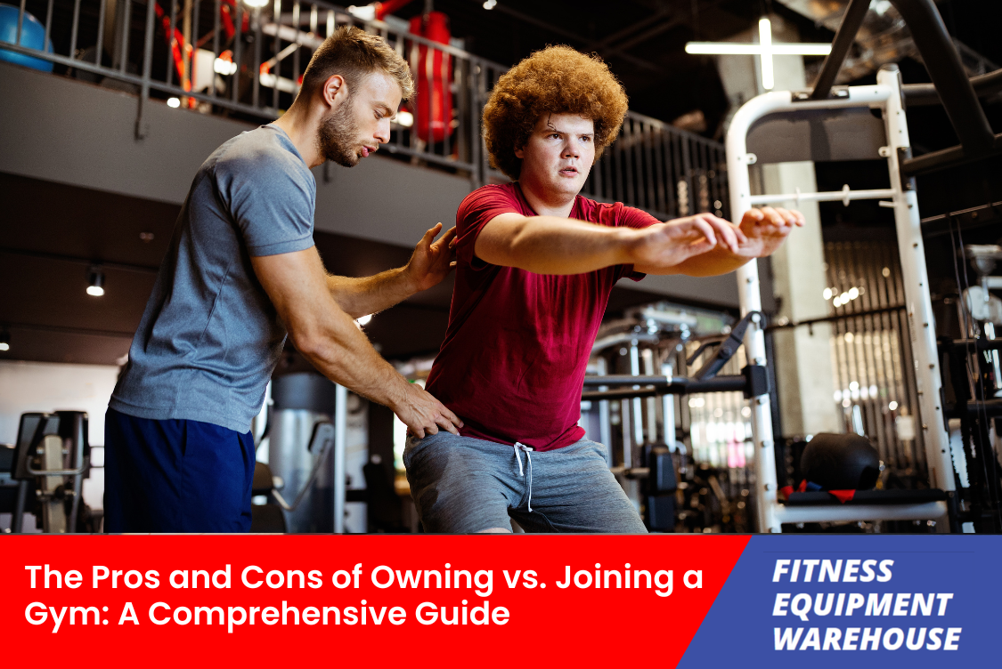 Home gym vs. commercial gym comparison highlighting pros and cons